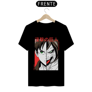 Nome do produtoCamiseta - Eren Titã de Ataque (Attack on Titan)