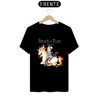 Nome do produtoCamiseta - Pokémon x Attack on Titan Historia 