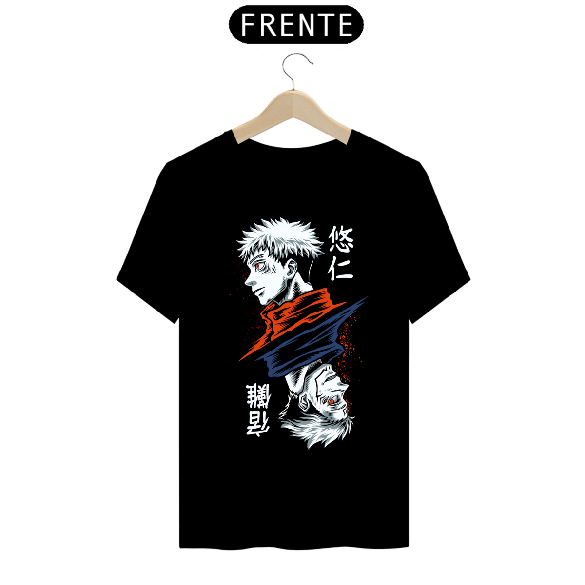 Nome do produto: Camiseta - Itadori x Sukuna (Jujutsu Kaisen)