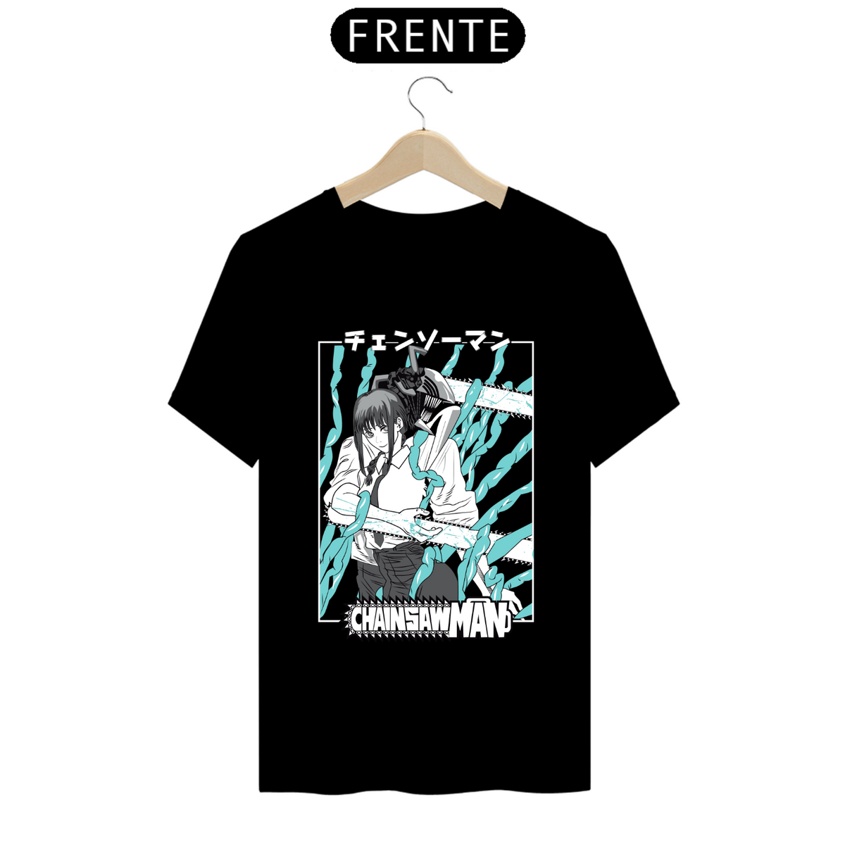 Nome do produto: Camiseta - Denji & Makima (Chainsaw Man)