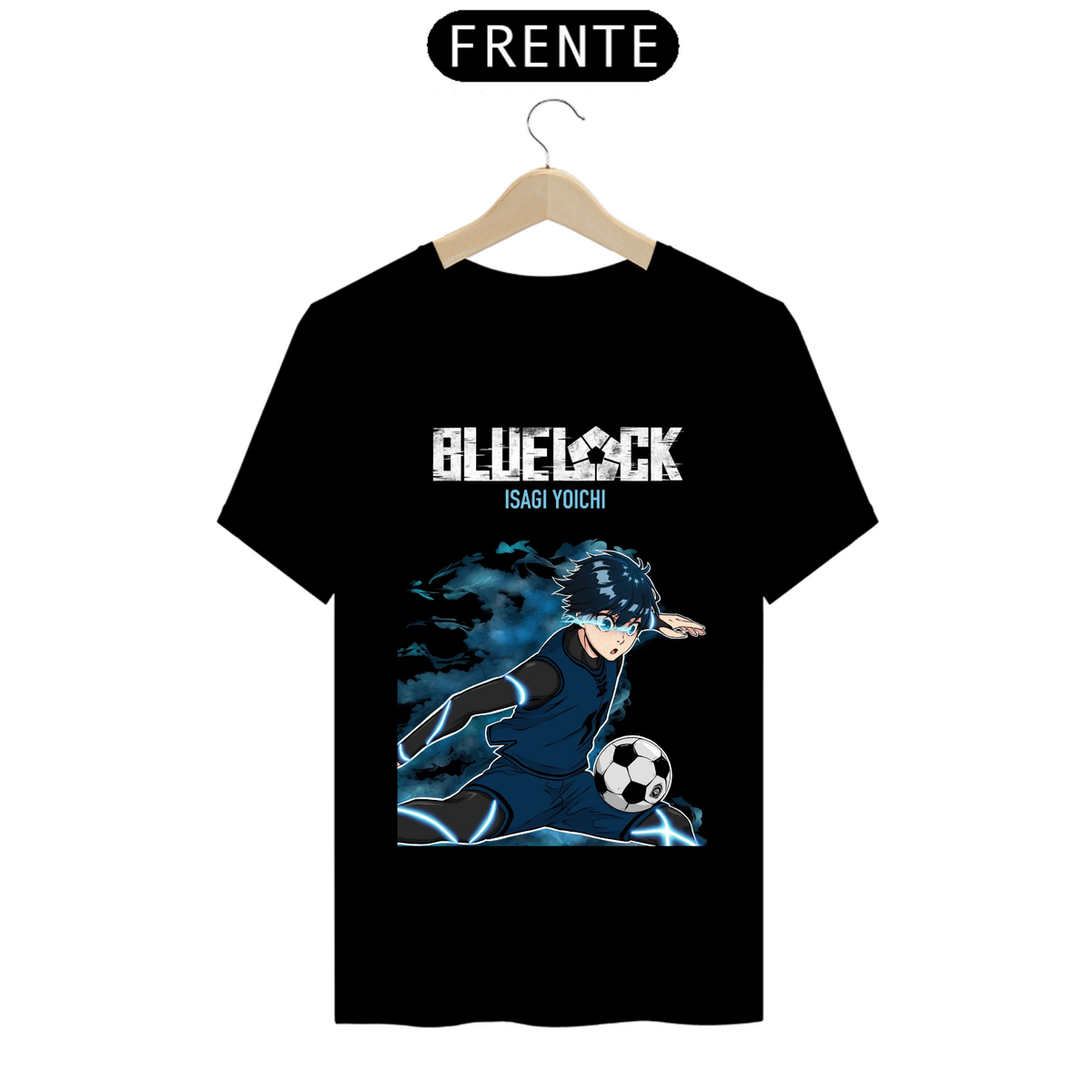 Nome do produto: Camiseta - Isagi Yoichi (Blue Lock)