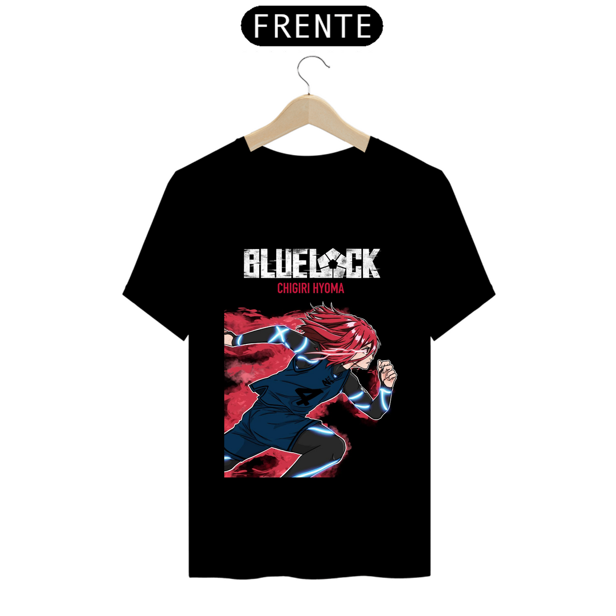 Nome do produto: Camiseta - Chigiri Hyoma (Blue Lock)