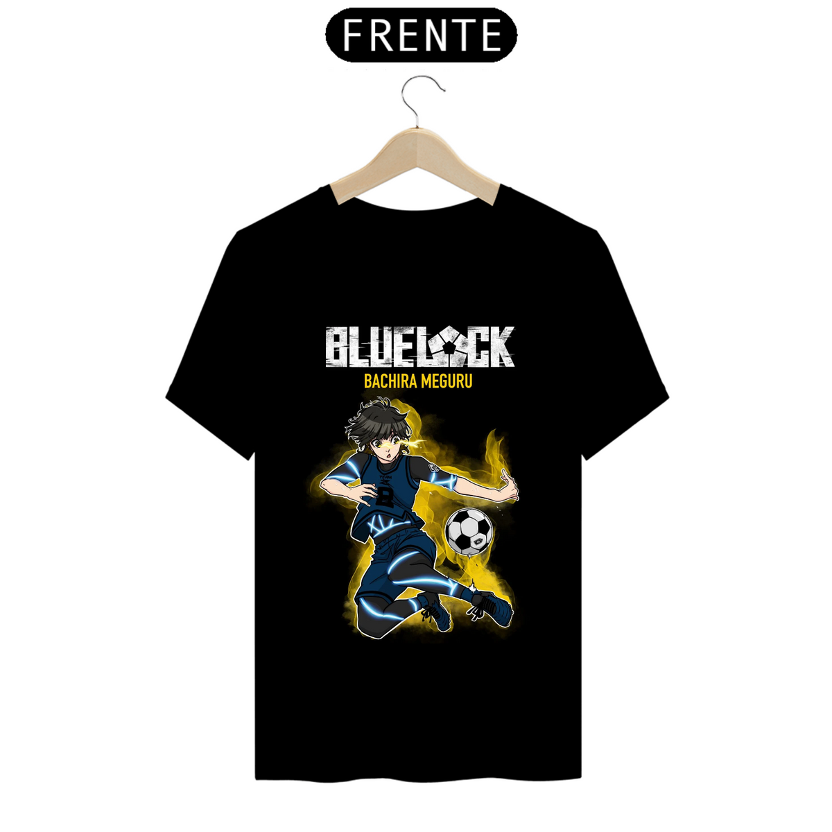 Nome do produto: Camiseta - Meguru Bachira (Blue Lock)