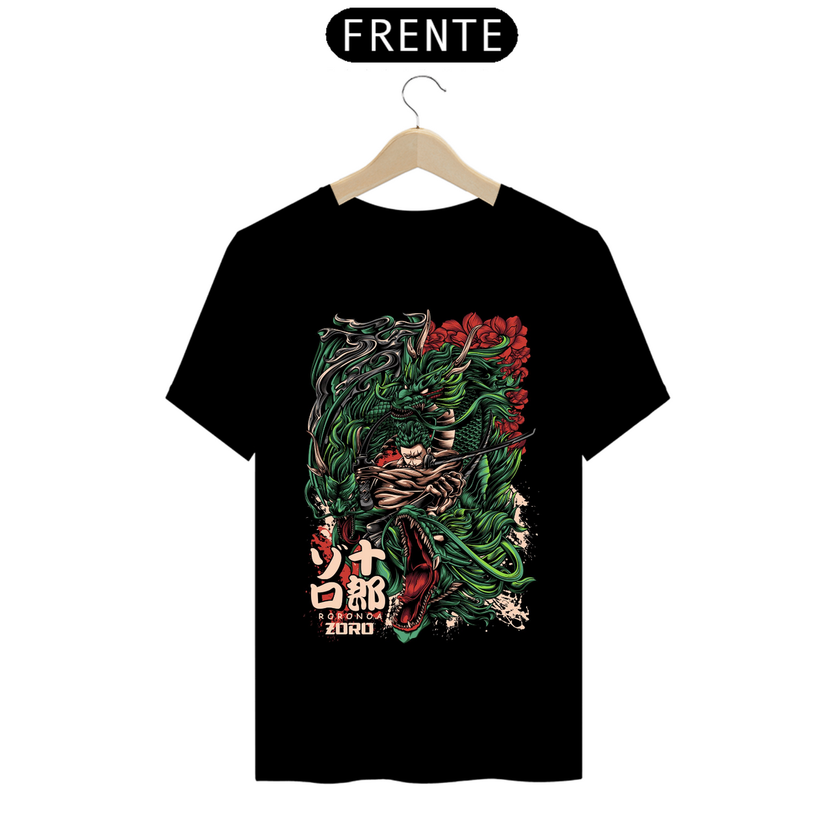 Nome do produto: Camiseta - Zoro (One Piece)