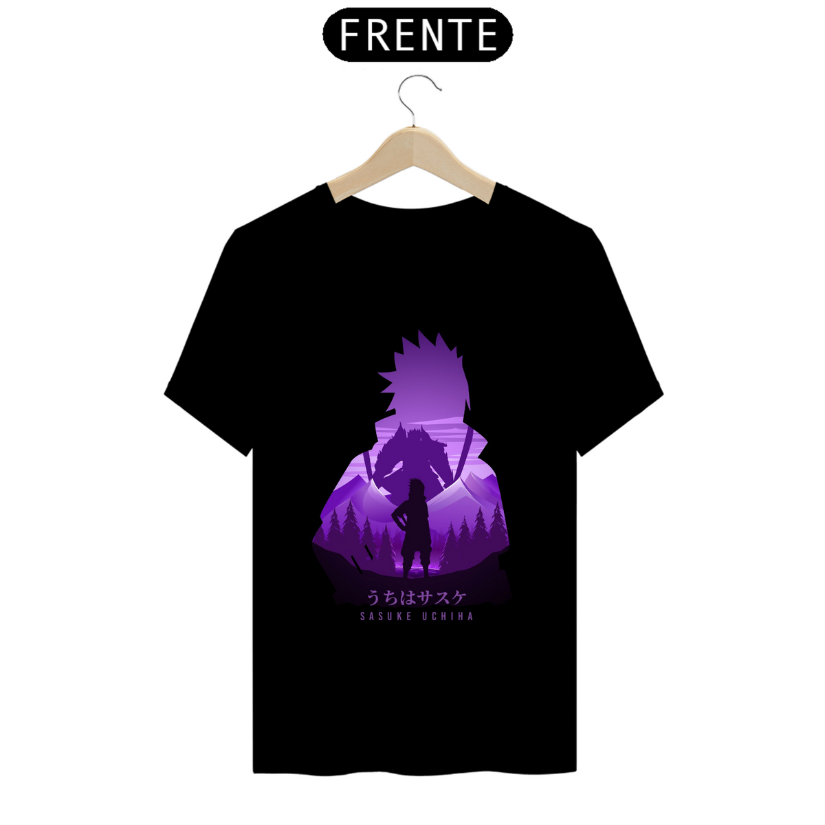 Nome do produto: Camiseta - Uchiha Sasuke