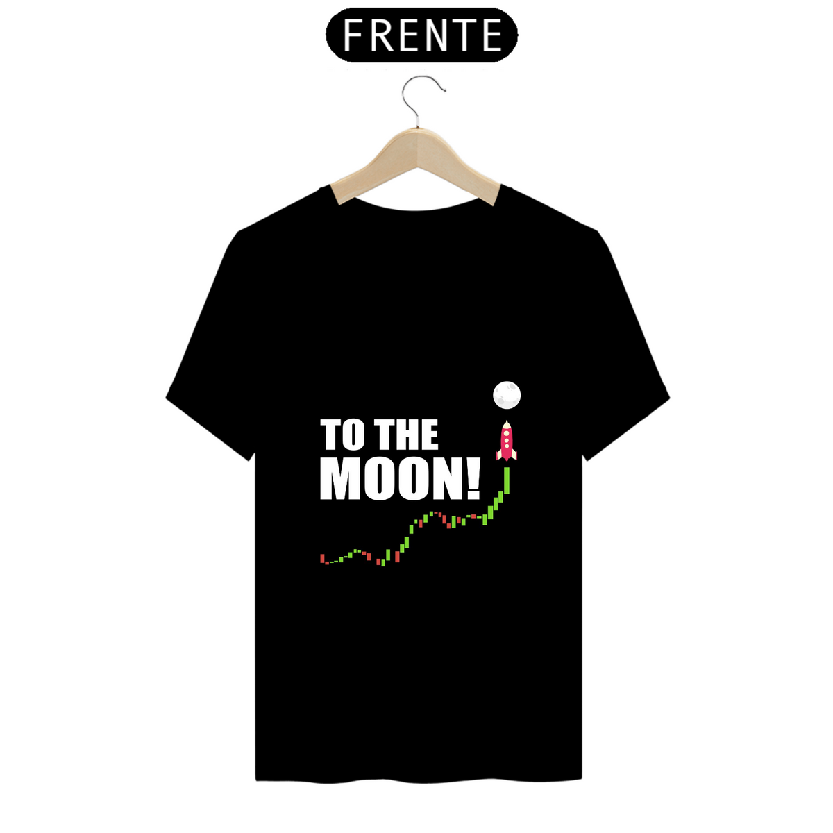 Nome do produto: Camiseta - To The Moon!