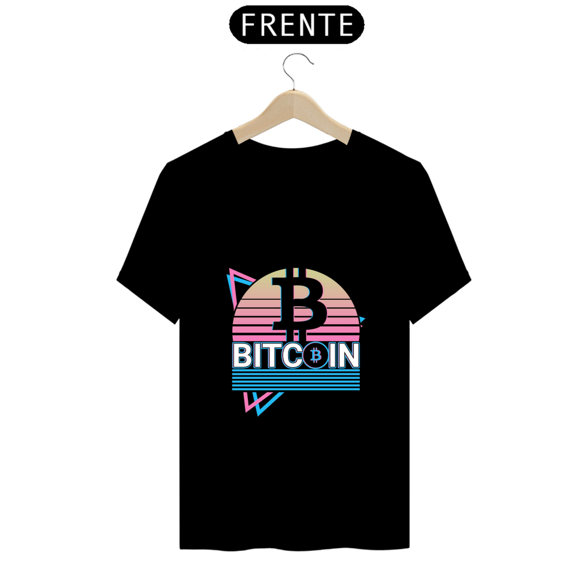 Nome do produto: Camiseta - Bitcoin