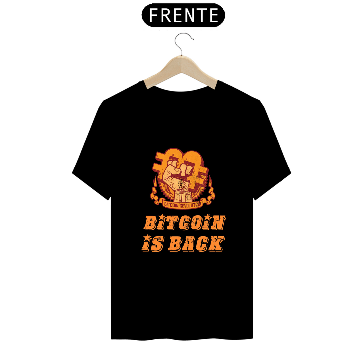 Nome do produto: Camiseta - Bitcoin is Back