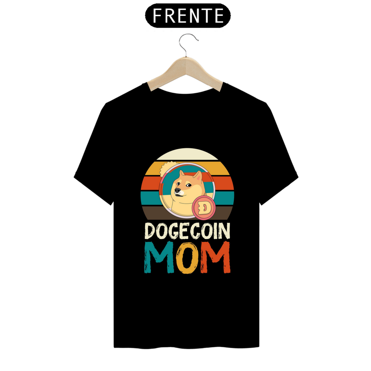 Nome do produto: Camiseta - Dogecoin Mom