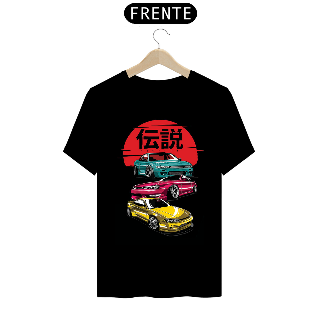 Nome do produto: Camiseta - Nissan Silvia