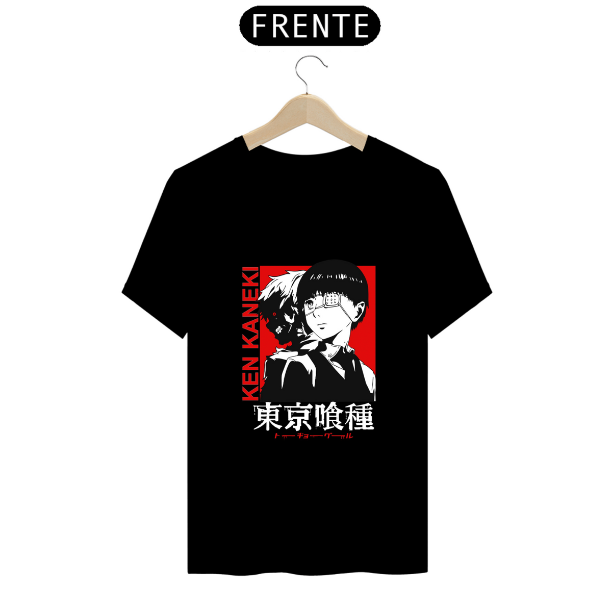 Nome do produto: Camiseta - Kaneki Ken (Tokyo Ghoul)