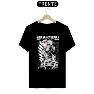 Nome do produtoCamiseta - Mikasa Ackerman (Attack on Titan)