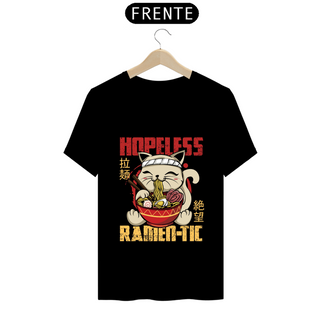 Nome do produtoCamiseta - Ramen Cat Romantic Ramic