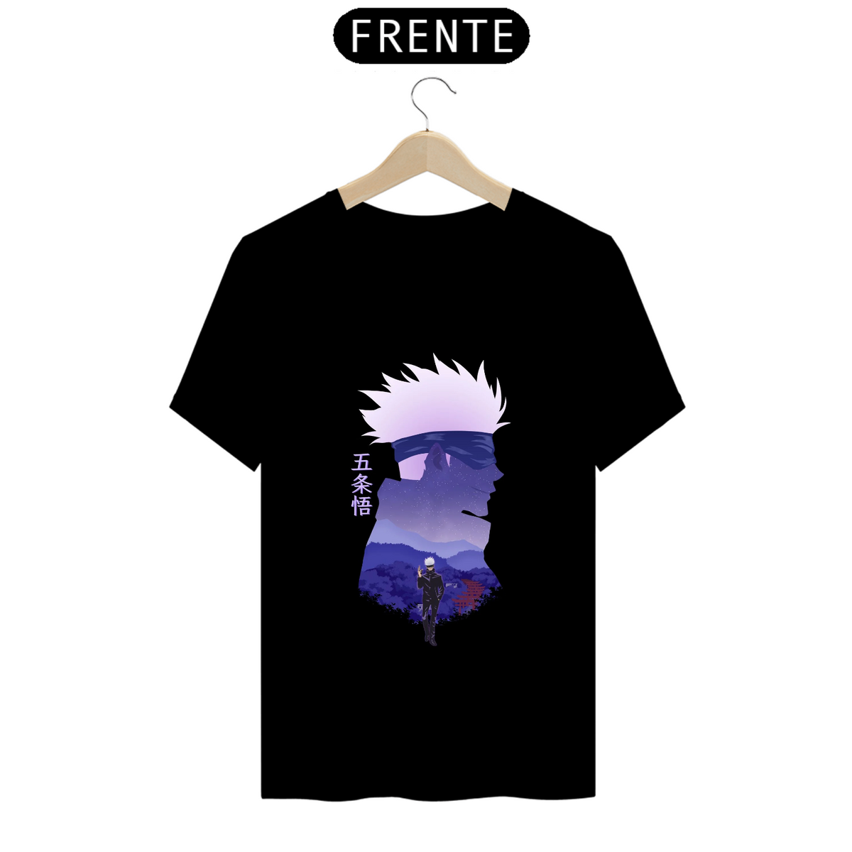 Nome do produto: Camiseta - Satoru Gojo (Jujutsu Kaisen)