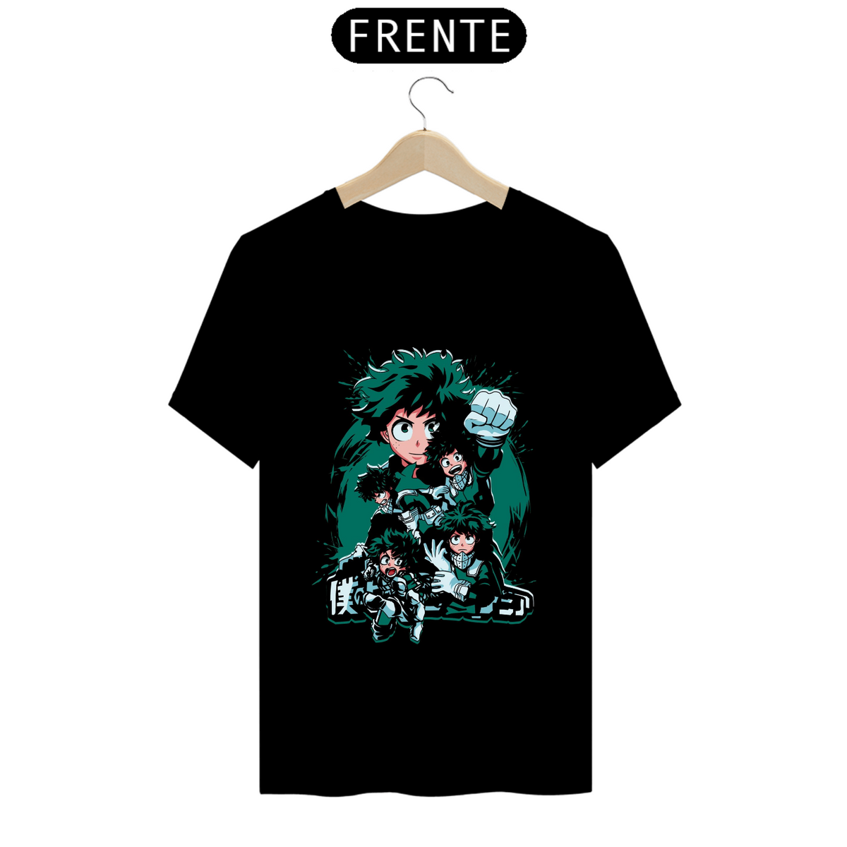 Nome do produto: Camiseta - Izuku Midoriya (My Hero Academia)