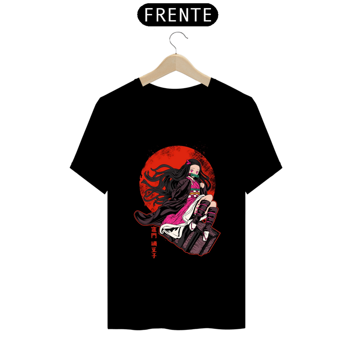 Nome do produto: Camiseta - Nezuko Kamado (Demon Slayer)