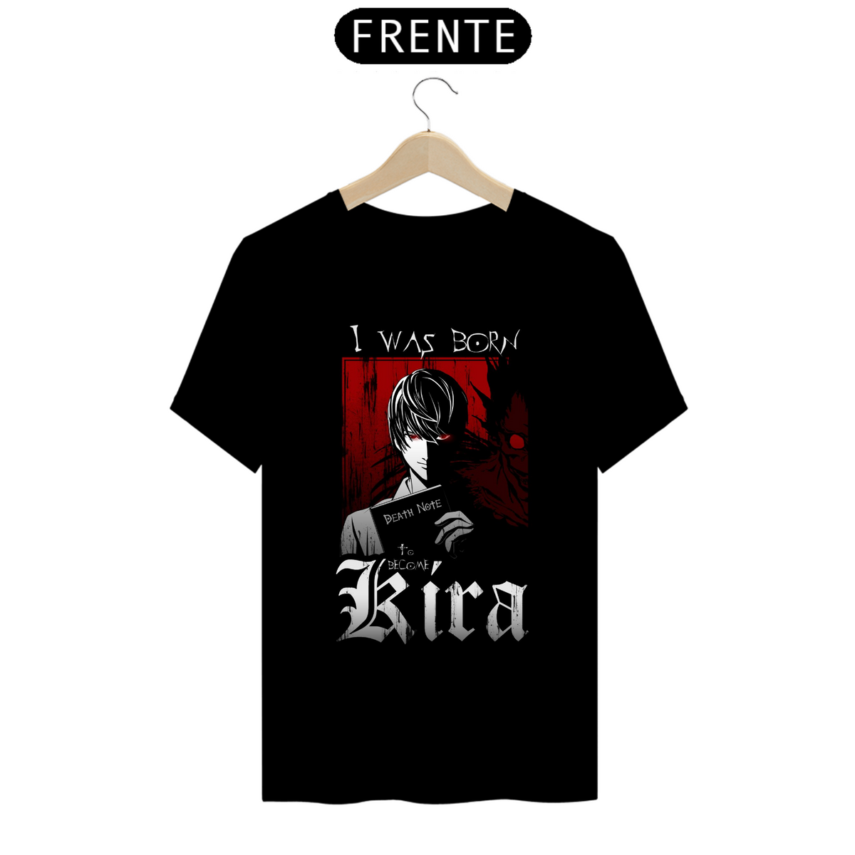 Nome do produto: Camiseta - Kira (Death Note)