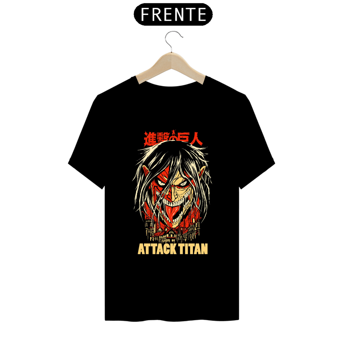 Nome do produto: Camiseta - Titã de Ataque (Attack on Titan)