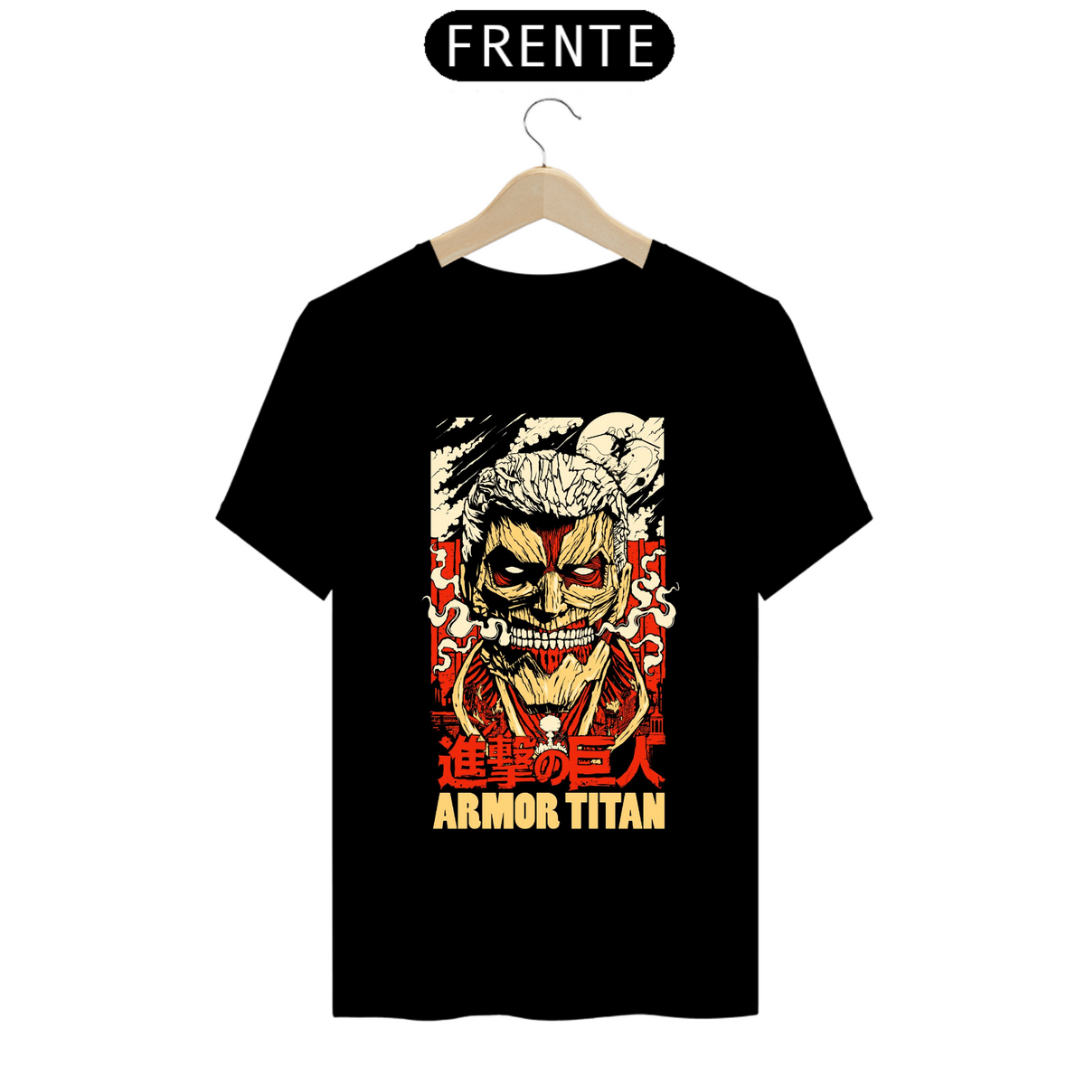 Nome do produto: Camiseta - Titã Blindado (Attack on Titan)