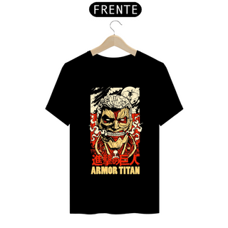 Nome do produtoCamiseta - Titã Blindado (Attack on Titan)