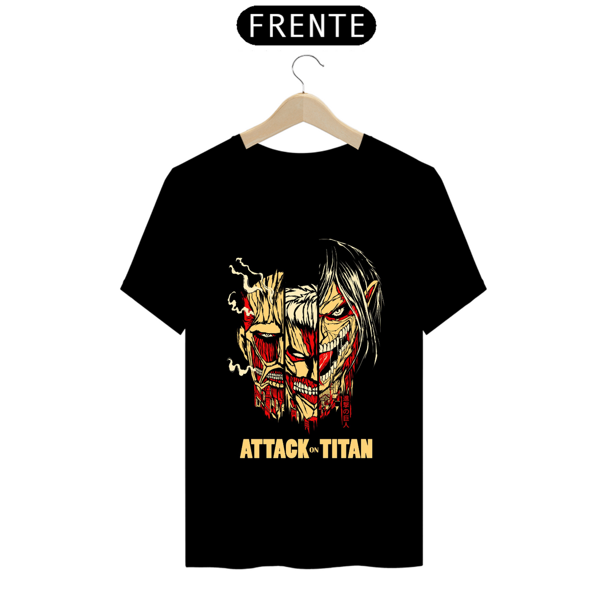 Nome do produto: Camiseta - Attack on Titan