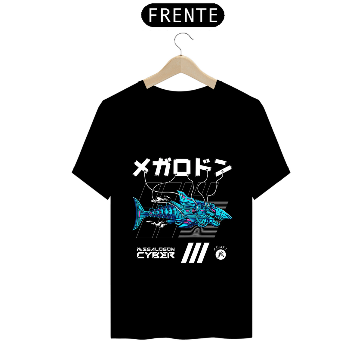 Nome do produto: Camiseta - Megalodon Cyber