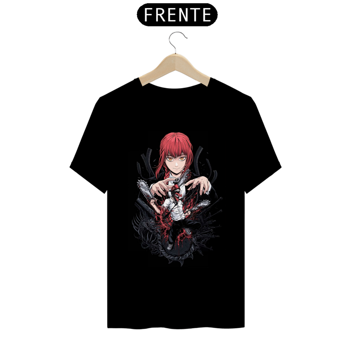 Nome do produto: Camiseta - Denji & Makima (Chainsaw Man)