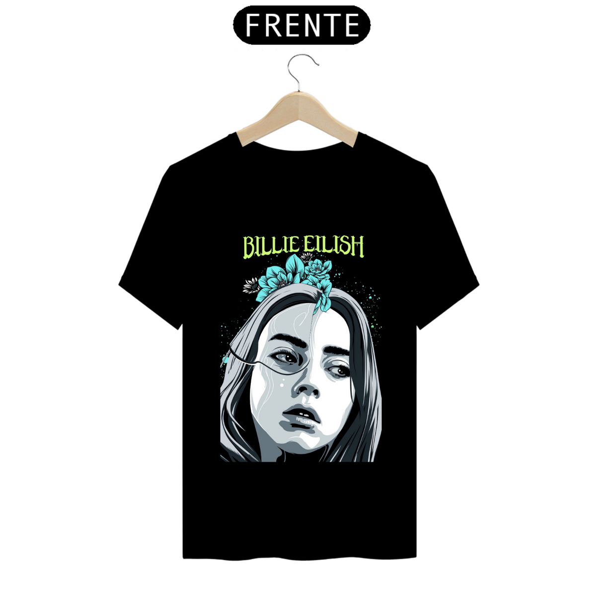 Nome do produto: Camiseta - Billie Eilish Dark Blossom