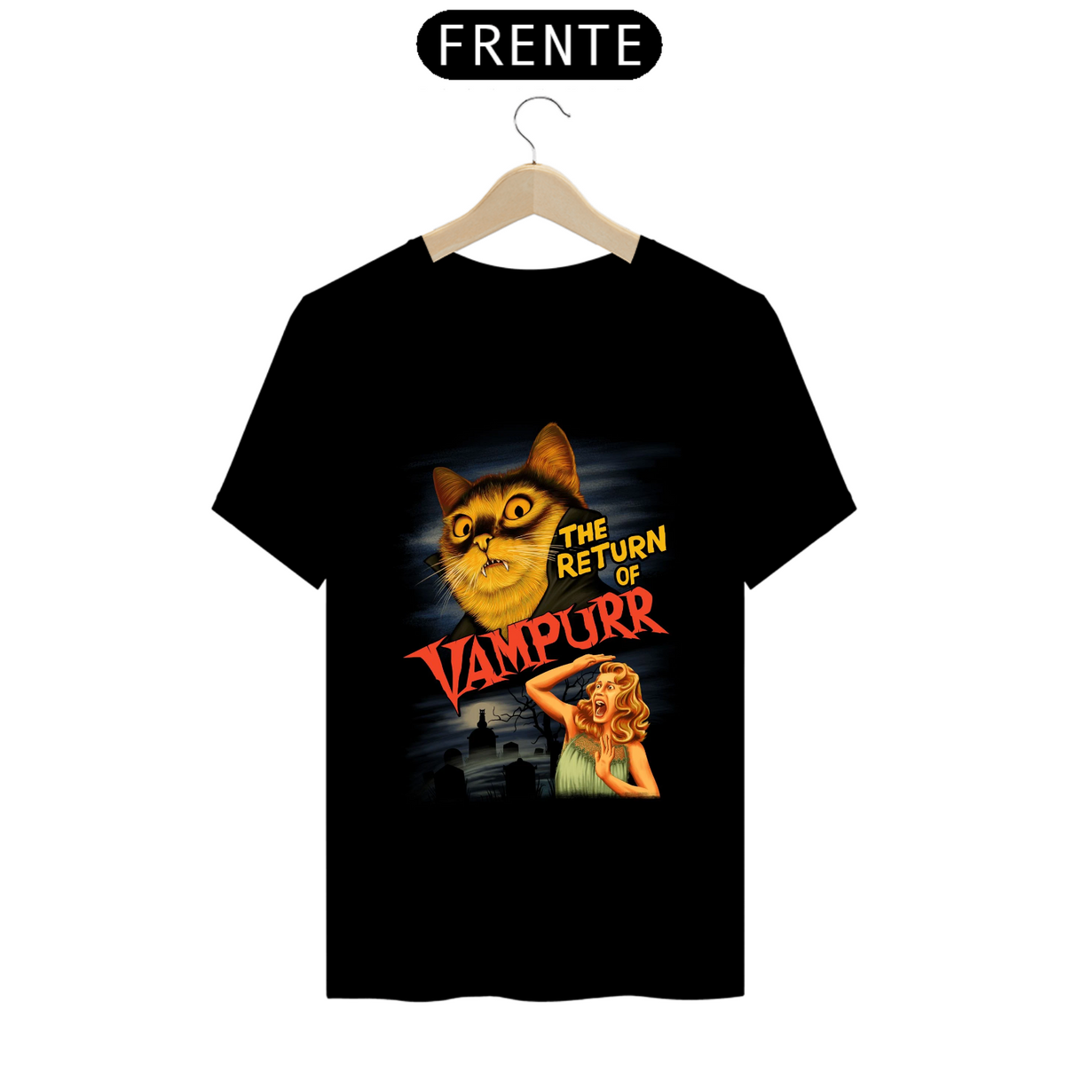 Nome do produto: Camiseta - The Return of Vampurr