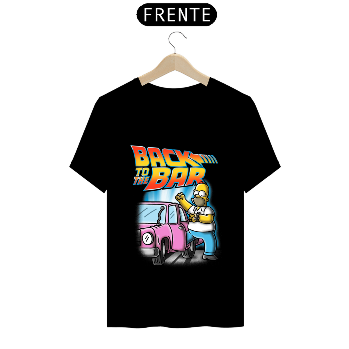 Nome do produto: Camiseta - Back To The Bar (Simpsons)