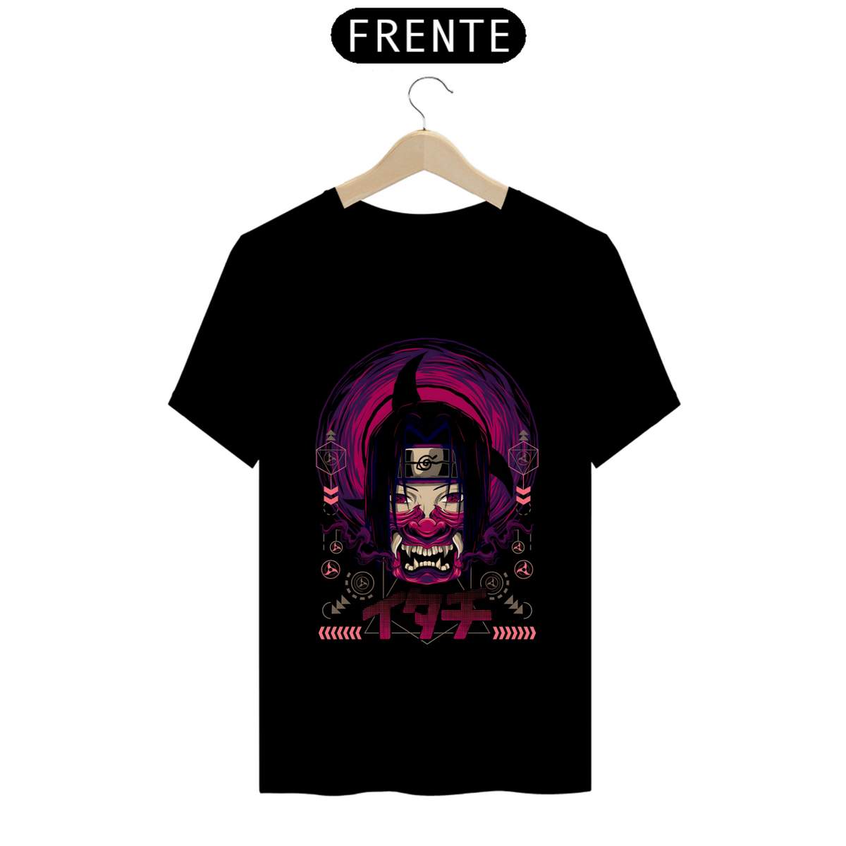 Nome do produto: Camiseta - Uchiha Itachi Oni Mask 