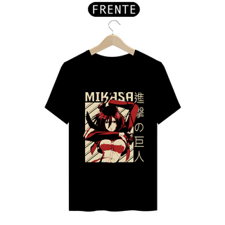 Nome do produtoCamiseta - Mikasa Ackerman (Attack on Titan)