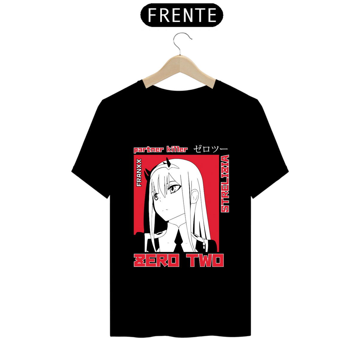 Nome do produto: Camiseta - Zero Two (Darling in the Franxx)