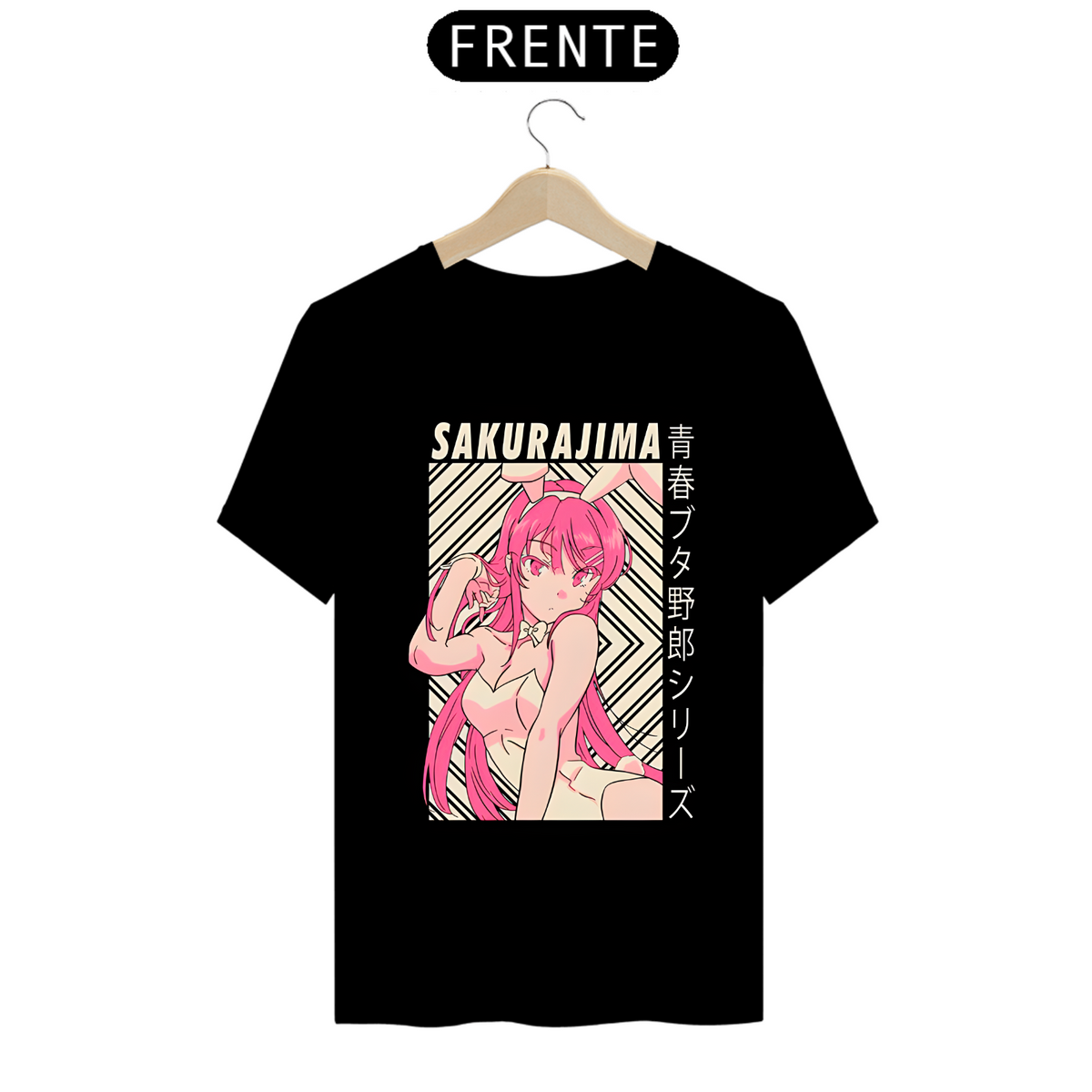 Nome do produto: Camiseta - Mai Sakurajima (BunnyGirl)