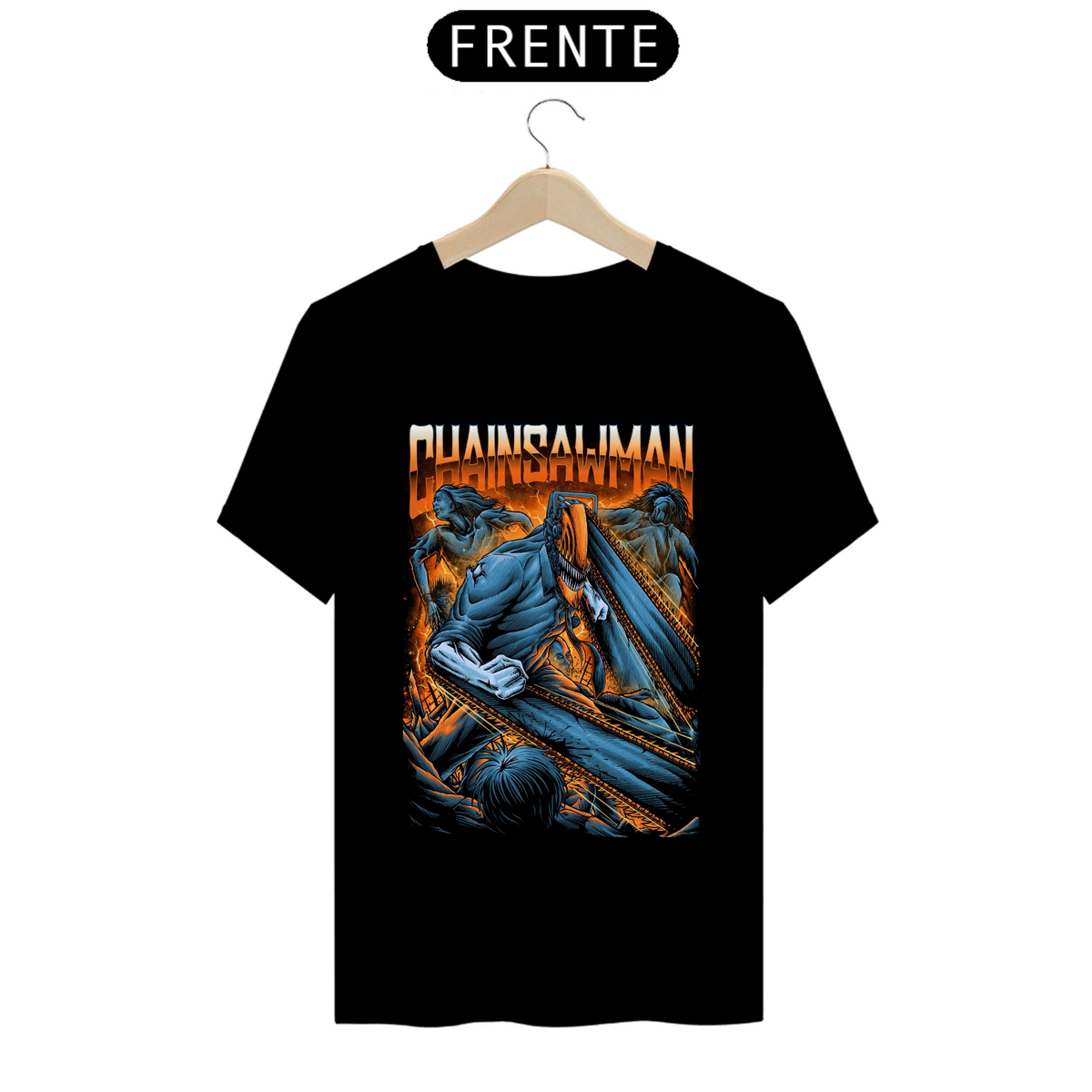 Nome do produto: Camiseta - Chainsaw Man