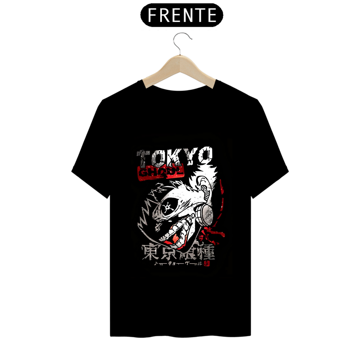 Nome do produto: Camiseta - Kaneki Ken (Tokyo Ghoul)