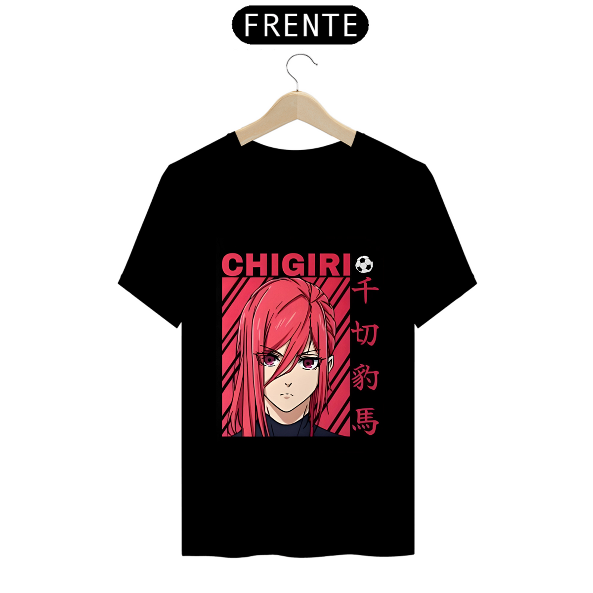 Nome do produto: Camiseta - Hyoma Chigiri (Blue Lock)