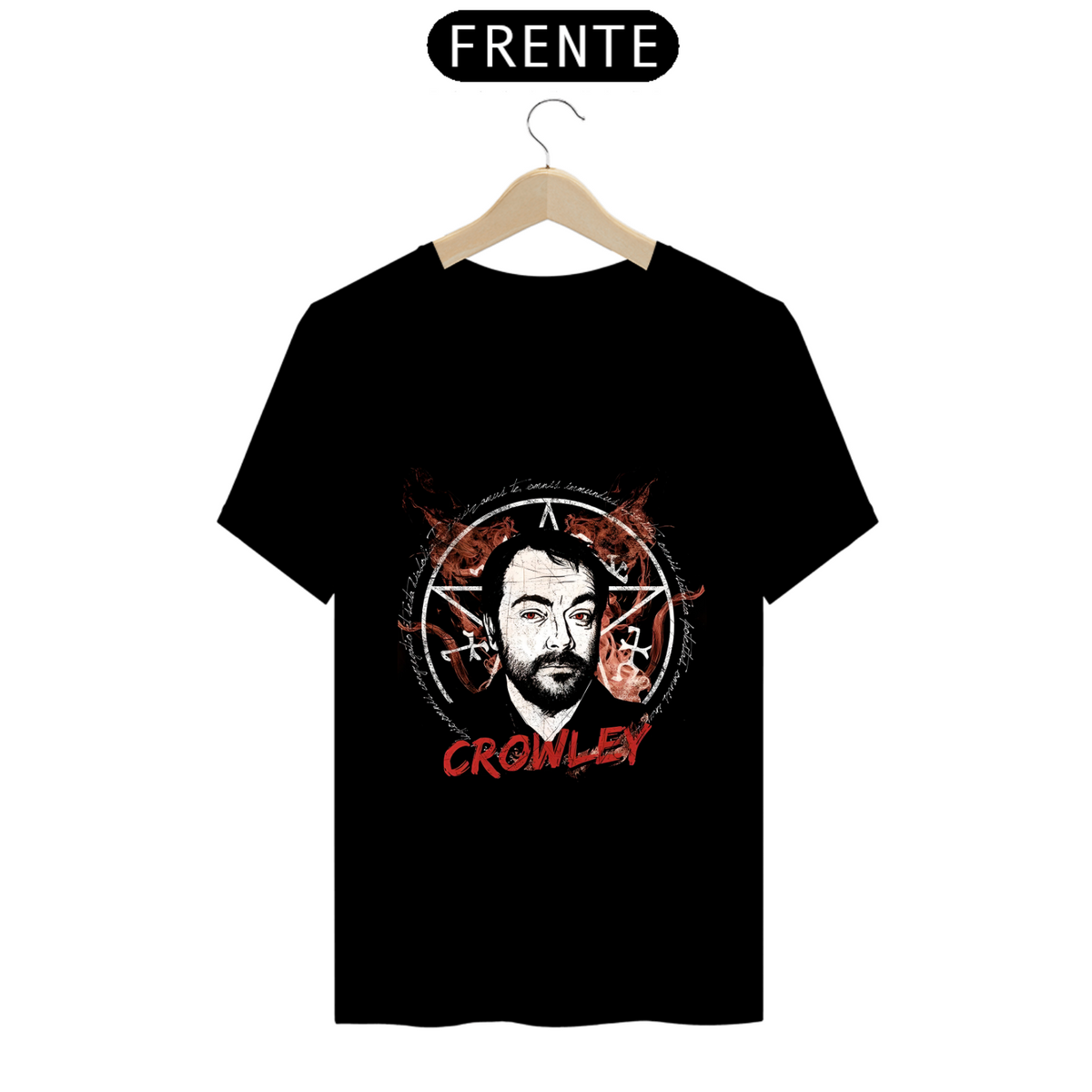 Nome do produto: Camiseta - Crowley (Supernatural)