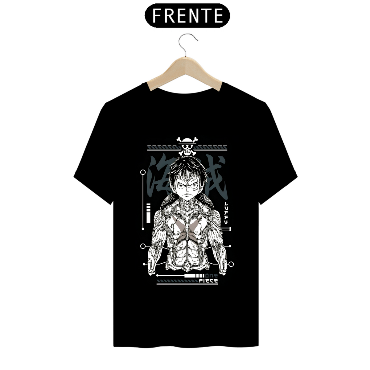 Nome do produto: Camiseta - Luffy (One Piece)