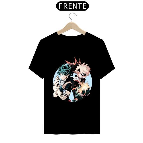 Camiseta - Izuku & Bakugou (My Hero Academia)