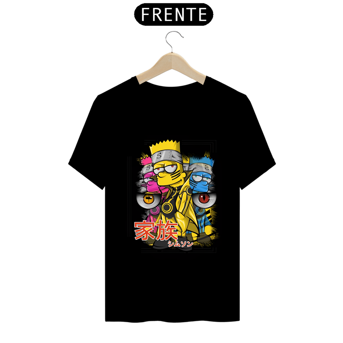 Nome do produto: Camiseta - Bart Uzumaki 