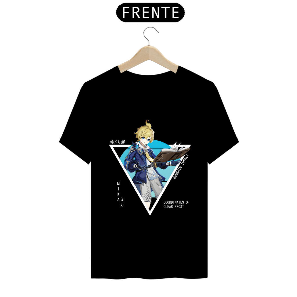 Nome do produto: Camiseta - Mika (Genshin Impact)