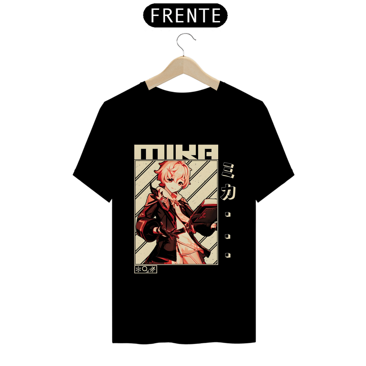 Nome do produto: Camiseta - Mika (Genshin Impact)