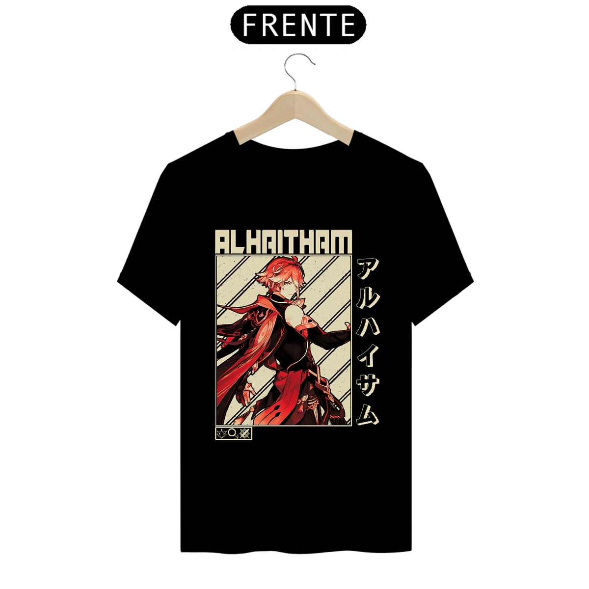 Nome do produto: Camiseta - Alhaitham (Genshin Impact)