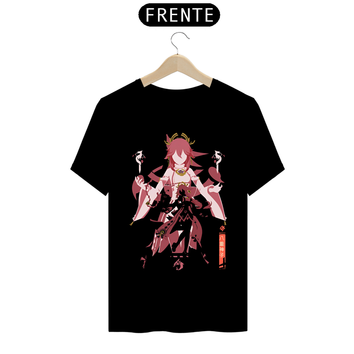 Nome do produto: Camiseta - Yae Miko (Genshin Impact)