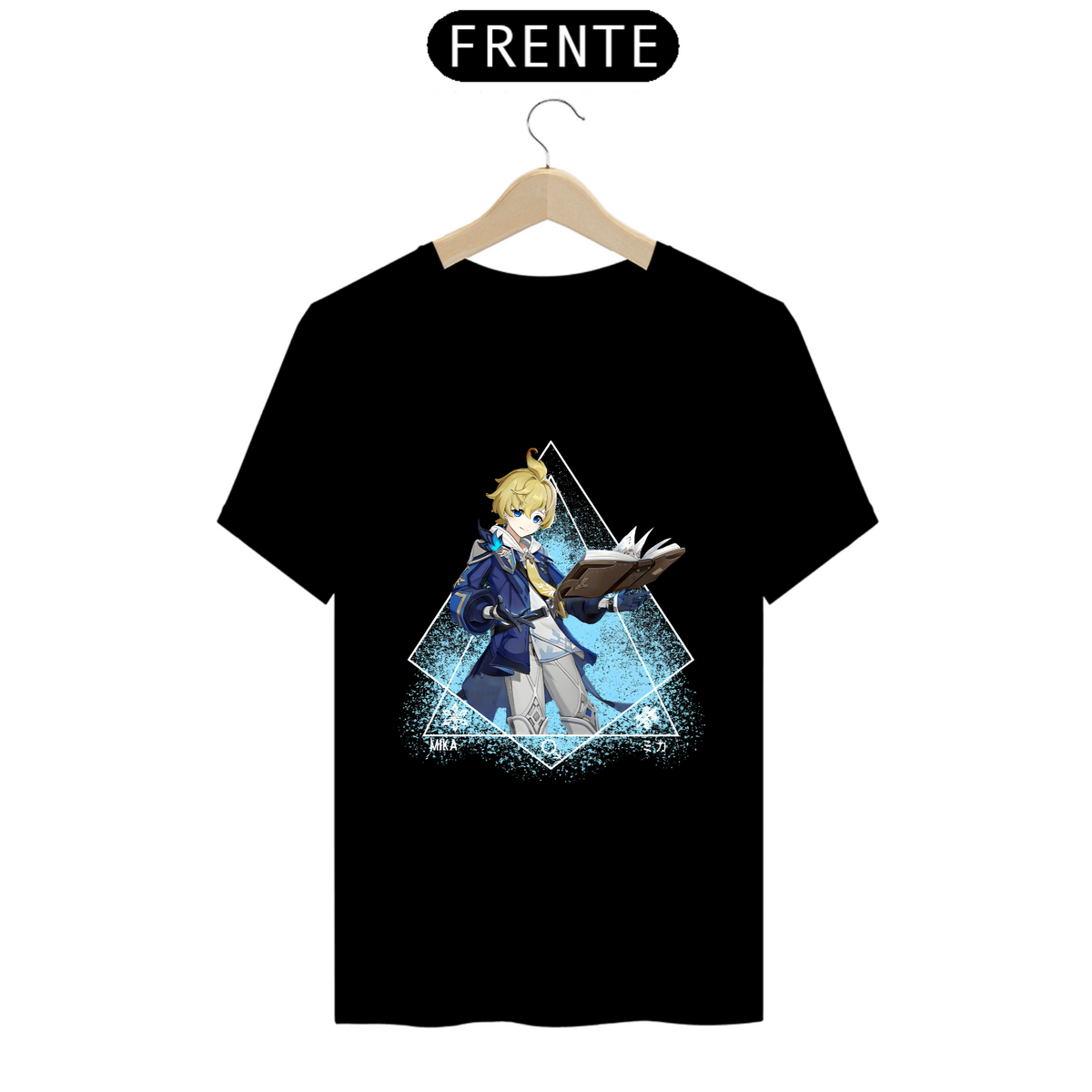 Nome do produto: Camiseta - Mika (Genshin Impact)