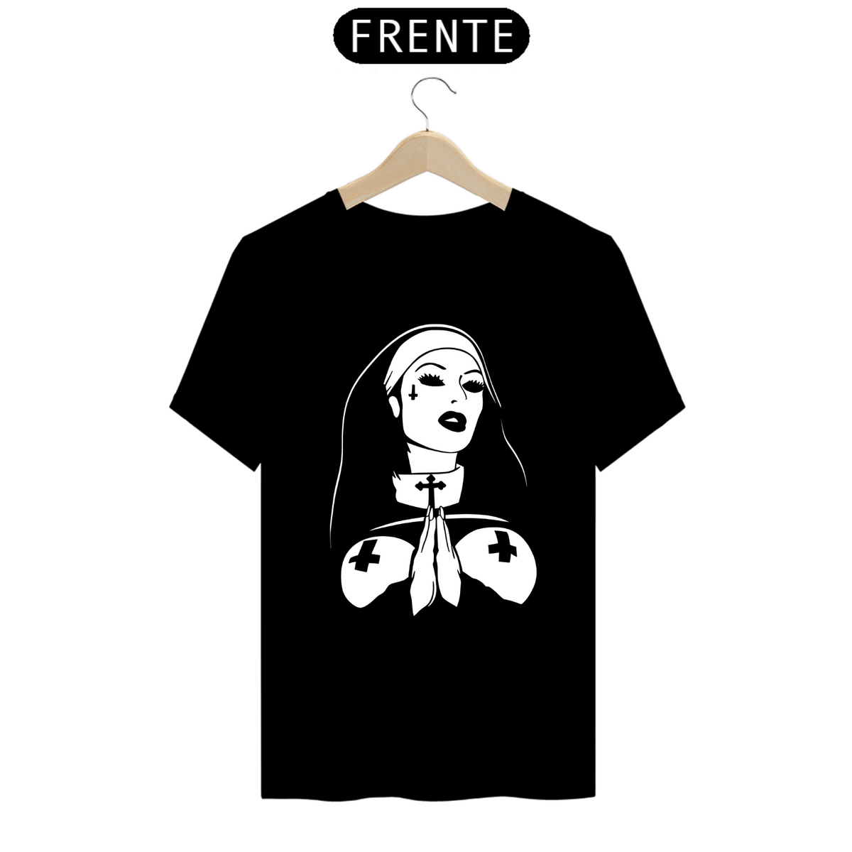 Nome do produto: Camiseta - Freira Profana