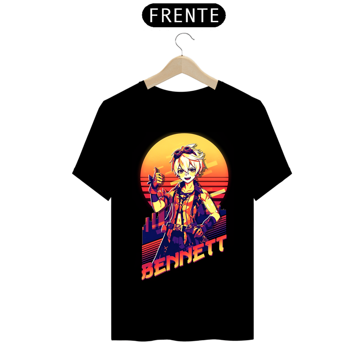 Nome do produto: Camiseta - Bennett (Genshin Impact)