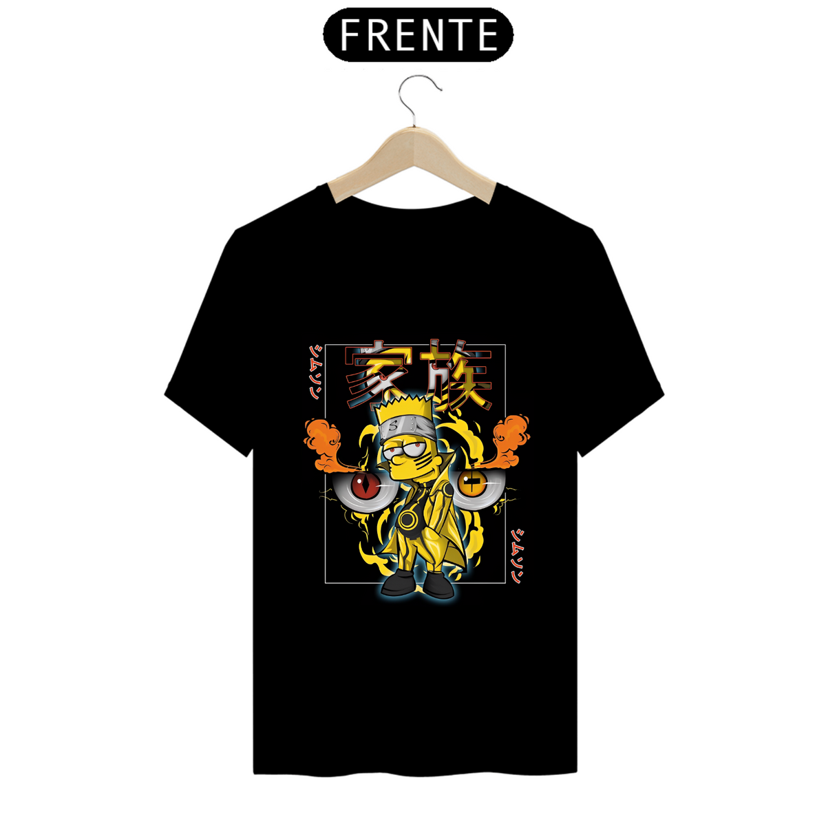 Nome do produto: Camiseta - Bart Uzumaki