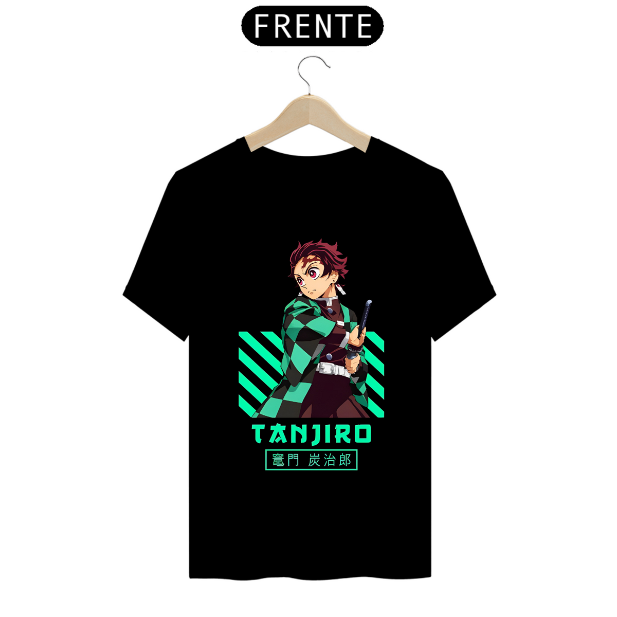 Nome do produto: Camiseta - Tanjiro Kamado (Demon Slayer)